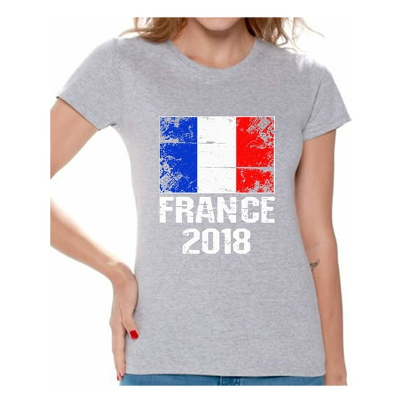 Awkward Styles France 2018 Shirt for Women French Flag Gifts Football Shirts