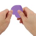 thumbnail image 2 of Unique Bargains 50 Pcs Mini Blocs Tampons d'Ongles en Forme de Cœur pour DIY Violet, 2 of 6