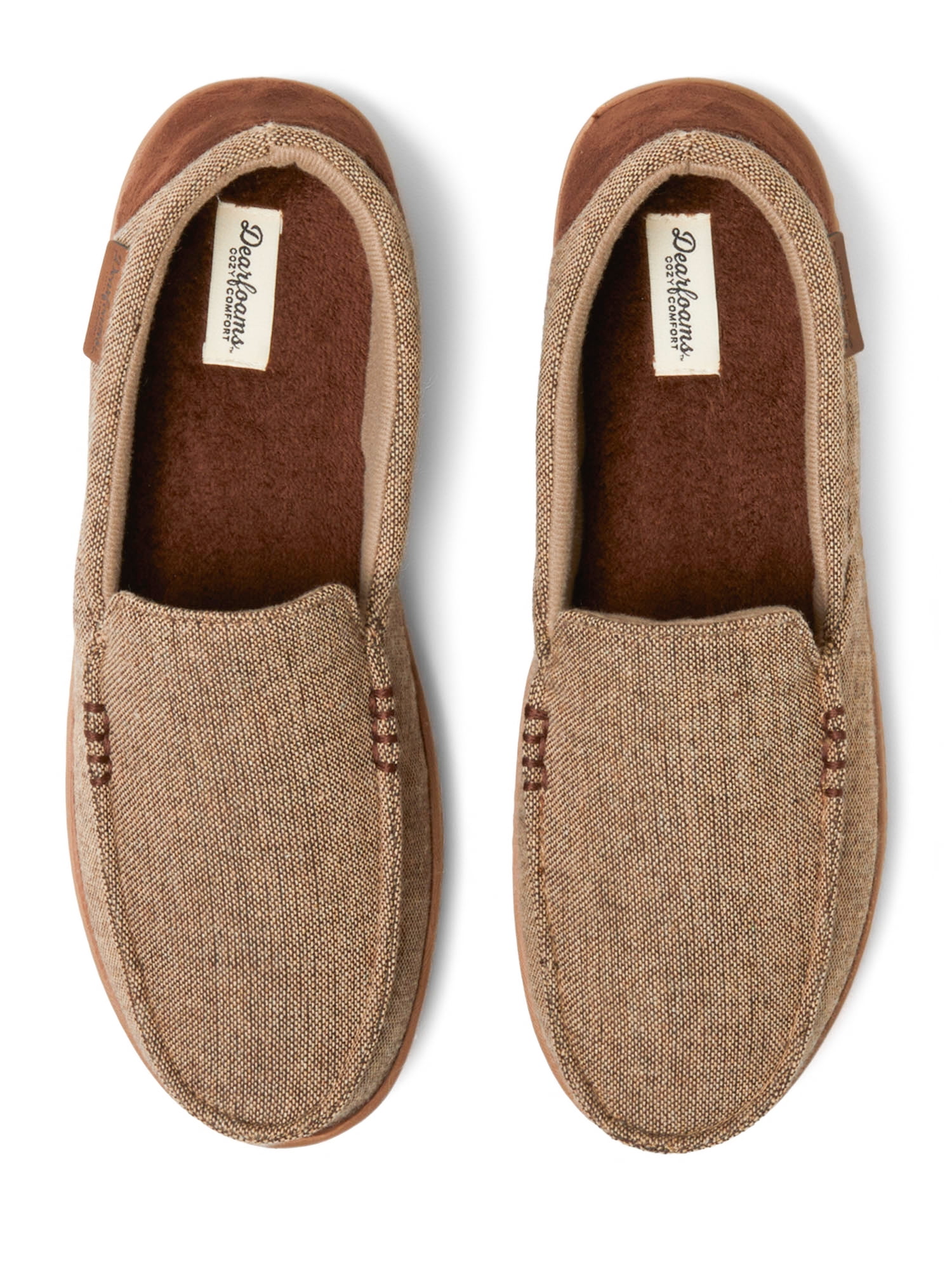 Dearfoams Cozy Comfort Men's Casual Moc Slipper