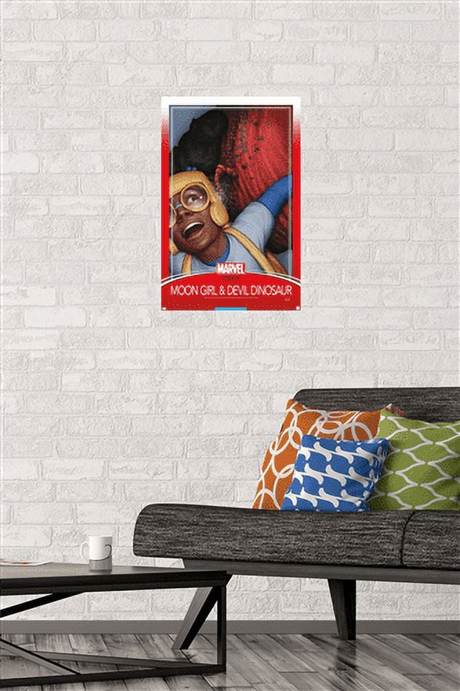 Marvel Moon Girl & Devil Dinosaur - Legacy Wall Poster, 14.725" x 22.375"