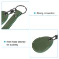 thumbnail image 4 of Uxcell Leather Keychain Blanks, 2 Pack Cowhide Key Fob with Key Rings for Laser Engraving, Olive Green, 4 of 6