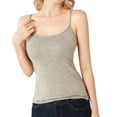 thumbnail image 1 of JFHHQ Women's Sculpting Built In Bra Tank top Strap Body Seamless Comfort Wear S Grey, 1 of 7