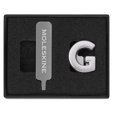 Moleskine Letter Series Notebook Pin - G