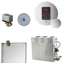 Mr Steam CT Day Spa Steam Generator 9 kW 240V 1Ph With iTempo Plus Control In Round Polished Chrome - CT9EC1-PC