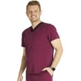 thumbnail image 3 of Cherokee Atmos Scrubs Top For Men V-Neck CK718A, 3 of 5