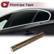 thumbnail image 3 of Cinta de rayas Unique Bargains 30x100cm Textura Forjada Rayas de Coche Calcomanías de Rayas para Coche, Motocicleta y Carreras de Barcos Stickers DIY Tono Dorado Brillante 1 Pc, 3 of 7