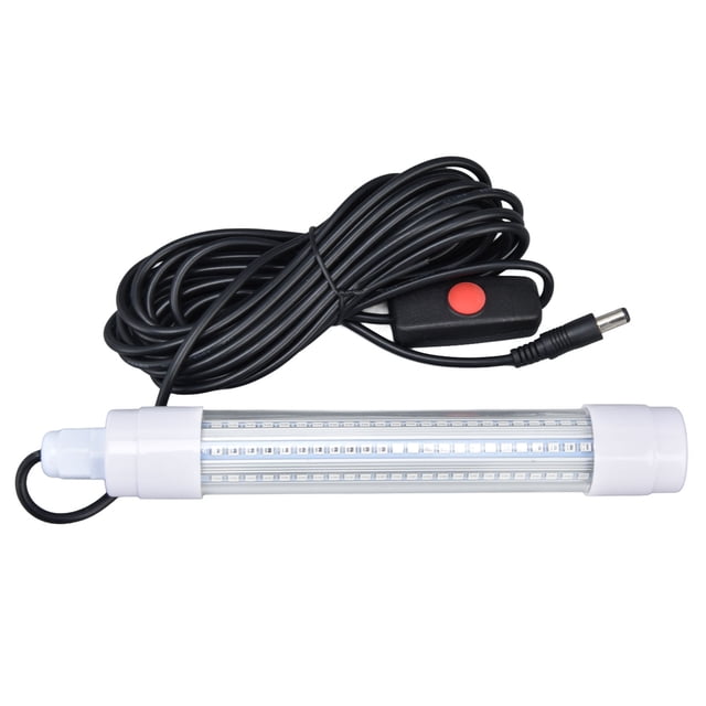 Led Fish Lure Light Underwater Fish Gathering Light High Brightness Raft Fishing Light Fish Luring Light Pond Lights