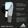 thumbnail image 2 of Adidas Boxing and Kickboxing Gloves - Hybrid 100 - for Men and Women - for Punching, Fitness and Heavy Bags - Black/White, 6oz, 2 of 9
