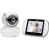 Motorola - Video Baby Monitor with 3.5" Screen - Black/Gray