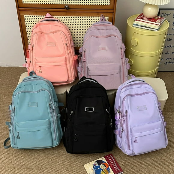 Sentmoon Travel Backpack for Men Casual Daypack Backpack Large Capacity Backpack Middle School and College Student's Bag for Women Simples and Versatile Campus Style Backpack for Women