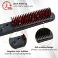 thumbnail image 5 of Beard Straightener for Men Electric Hair/Beard Comb, 3 In 1 Mutifunctional Beard & Hair Straightener Brush, Great Gift for Men Daddy Husband, 5 of 10