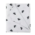 thumbnail image 4 of Woolrich Flannel 100% Cotton Sheet Set, Black/White Scottie Dogs - King, 4 of 5