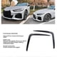 thumbnail image 3 of 1 Pair Rear Bumper Lip Diffuser Carbon Fiber Pattern Left Right Exterior Decorations for X1 IX1 U11 M Sport 2023+, 3 of 3
