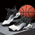 thumbnail image 2 of Men's Basketball Shoes, Summer Shock-Absorbing and Rebound Sneakers, Anti-Slip and Wear-Resistant Sneakers, 2 of 9
