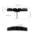 thumbnail image 2 of Bloques de freno de bicicleta Goma MTB Road V Pads Zapatos Negro, 2 of 4