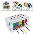 thumbnail image 3 of 5 Roll Stranded Wire Spool-Flexible Pvc Tinned Copper Electronic Wire - 5 Colors 24Awg 5X20M, 3 of 4