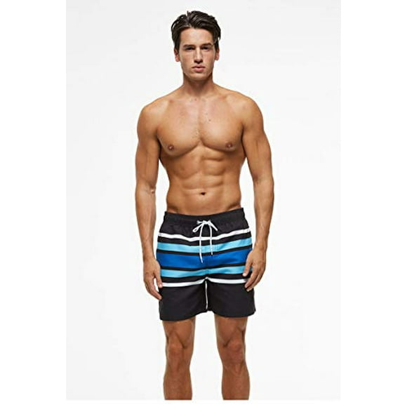 Swimming Shorts/Trunks for Men, Quick Dry Material, Lightweight Comfortable and Breathable Material – Various Sizes, Outdoor Sports, Swimming, Beach Party and More
