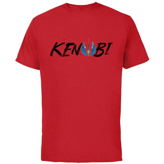Star Wars Obi-Wan Kenobi Jedi Icon - Short Sleeve Cotton T-Shirt for Adults - Customized-Red