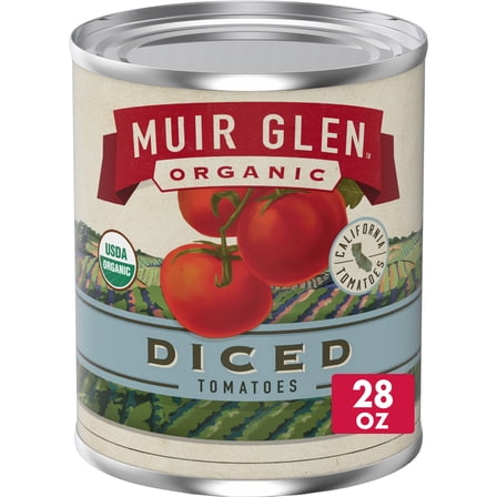 Muir Glen Organic Diced Canned Tomatoes, 28 oz.