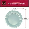 thumbnail image 5 of Posh Setting Elegant Disposable Plastic Party Plates,1025 inch, Pink/Blush, 30 Count, 5 of 6