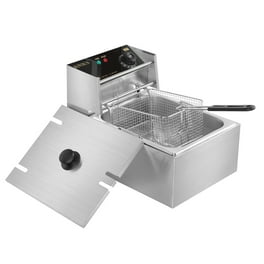 Waring DF250B 1800-Watt Deep Fryer, Brushed Stainless Waring DF250B 1800-Watt Deep Fryer, Brushed Stainless