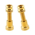 thumbnail image 4 of BAOSITY 2 Set Bike Stem Bolts Nuts , Stem Bolts Nuts Premium Riser Screws, Metal Accessories Parts for Road Bikes 23mmx8mm Gold, 4 of 8