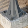 thumbnail image 3 of FixtureDisplays® 4 PIECES, 4x4" Steel Plate, 6GA (5mm) Base for Structure Support Weldable Metal Plate for General and Industrial Use 10179-4PK, 3 of 8