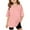 Pink, variant on Tween Girls Casual Short Sleeve T Shirt Crewneck Printed Top Clothes Grey Size 10-11T