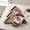Christmas Tree, variant on Irregular Cloud Shape Wooden Serving Tray, Christmas Rustic Natural Wood Tabletop Decor Platter, Multi-purpose Xmas Party Food Display Plate for Holiday Dining Table