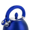 thumbnail image 2 of Hamilton Beach 3.2 Qt Stainless Steel Whistling Tea Kettle, Blue, 2 of 5