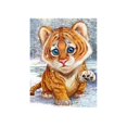 thumbnail image 1 of fastboy Cat Tiger Moneky Diamond Needlework DIY 5D Animal Rhinestone Painting Crystal Embroidery Home Office Cross Stitch, 1 of 7