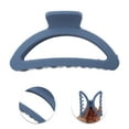 thumbnail image 3 of Unique Bargains 1 Pc Frosted Half Circle Hair Clips Hairdo Clip for Home Dark Blue, 3 of 5