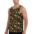 thumbnail image 2 of Salouo glod Skull snake bird for Men's Tank Tops,Sleeveless Muscle Shirts for Men Quick Dry Workout Tank Top Gym Muscle Tee Fitness Bodybuilding Sleeveless T Shirt-3X-Large, 2 of 7