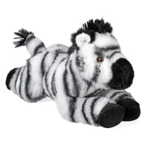 Wild Republic EcoKins Mini Zebra Stuffed Animal 8 inch, Eco Friendly Gifts for Kids, Plush Toy, Handcrafted Using 7 Recycled Plastic Water Bottles