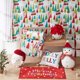thumbnail image 5 of Merry & Bright de Levtex Home - Holly Jolly - Almohada decorativa acolchada (33 x 35 cm) - Papá Noel - Reversible - Algodón/poliéster, 5 of 5