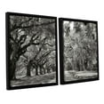 thumbnail image 2 of ArtWall Steve Ainsworth "Live Oak Avenue" 2-Piece Floater Framed Canvas Set, 2 of 2