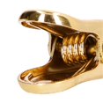thumbnail image 3 of Sealing Clip 7.9cm Long Comfortable Handle Rugged Design Internal Tooth Design Kitchen Tools for Office Paper PhotosGolden, 3 of 3
