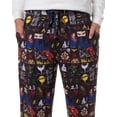 thumbnail image 4 of DC Comics Justice League Men's Superhero Superman Wonder Woman Batman Paneled Sleep Pajama Pants, 4 of 7