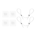 thumbnail image 1 of Correas de seguridad para TV de acero inoxidable, versátiles, para muebles, con anclaje antivuelco para estanterías, cómodas y librerías., 1 of 8