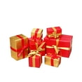 thumbnail image 2 of Vikakiooze Christmas Gifts Christmas Decorations Gift Boxes Gift Boxes Under The Christmas Tree Scene Decoration Props New Year Window Decorations Dtacked Head, 2 of 6