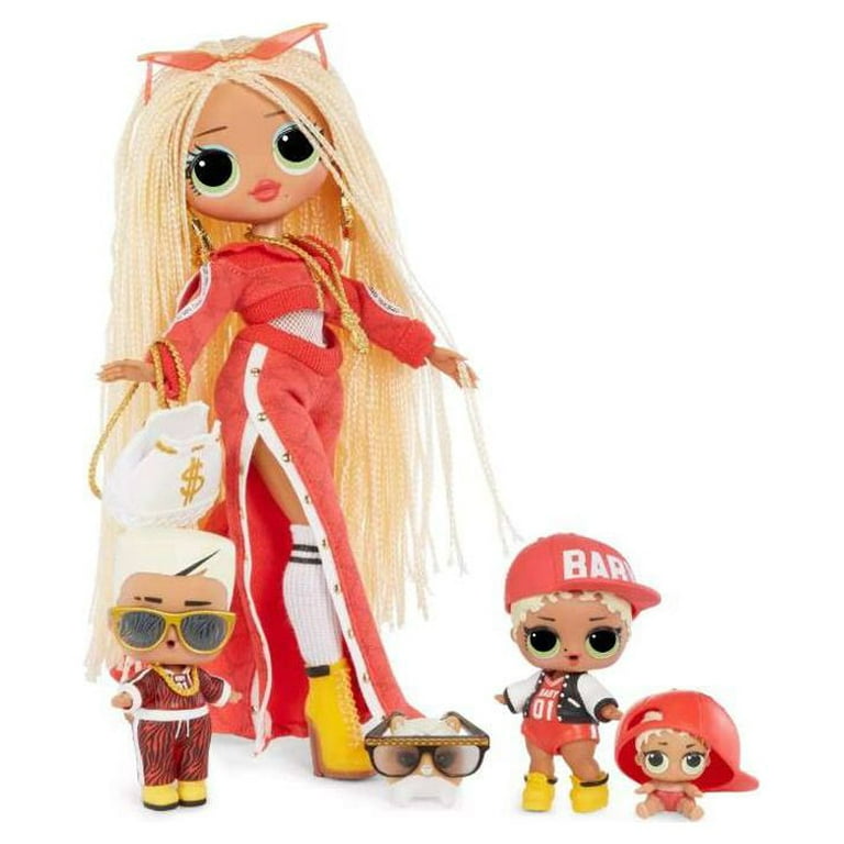 Dolls LOL OMG M.C SWAG et NEONLICIOUS & Barbie Camping Car