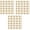A003- C, variant on Wall Mounting Hardware, 40-Piece Yellow Zinc Plated Screw Anchor Kit, Brass Coated Masonry Fasteners for Stone Tile Cabinet Partition Installation, Self Drilling Drywall Anchors