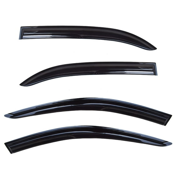 4Pcs Window Visor Vent Fit for 2003-2008 Toyota Corolla Mugen Style Acrylic