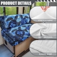 thumbnail image 6 of Kuiaobaty Soft RV Dinette Cushions Covers for Travel Trailer Couch Camper Cushion Covers Hibiscus Flower Sea Turtle Pattern Camper Seat Covers Dinette Booth Sofa Slipcovers Accessories, 6 of 7
