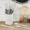 thumbnail image 6 of Kitchen Utensil Set-Silicone Cooking Utensils-33 Kitchen Gadgets & Spoons for Nonstick Cookware-Silicone and Stainless Steel Spatula Set-Best Kitchen Tools BPA FREE (Cream White), 6 of 7