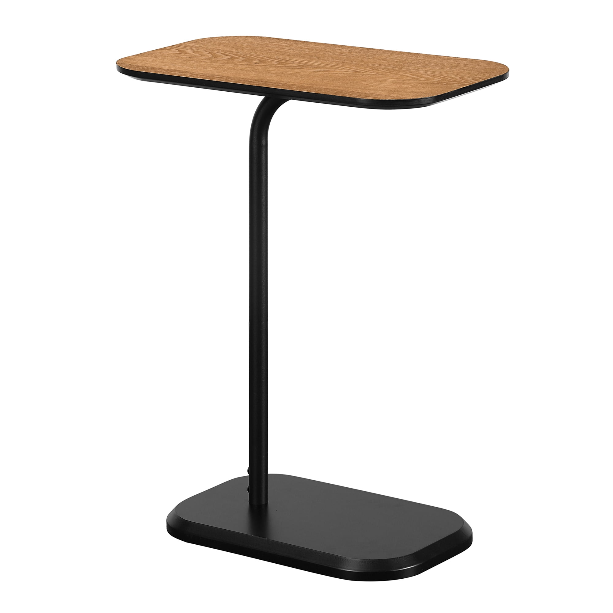 Convenience Concepts Oslo 19" x 12" x 25.25" C End Table, Hampton Brown/Black