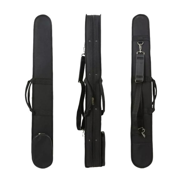 Limited time promotion Upright Double Bass Bow Case Hold 2pcs with Strap