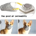 thumbnail image 6 of Dog Respirator Mask, Dog Respirator Mask Nuclear, Dog Gas Mask, Dog Smoke Mask,Reusable Dog Muzzles, Dog Muzzle for Small Dogs, Reusable Dog Muzzles to Prevent Biting (3pcs, M), 6 of 8