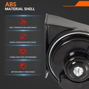 OEMASSIVE 12V 125db Pair Loud Twin Tone Snail Horn For BMW F01 F02 F03 F04 X3 F25 X4 F26
