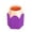 Purple, variant on LIERTOUR Desktop Storage Pen Holder and Pencil Pot for Stationery Storage and Home Office Desk Maintenance and Color Organization Gear for Workspace Atmosphere Blue
